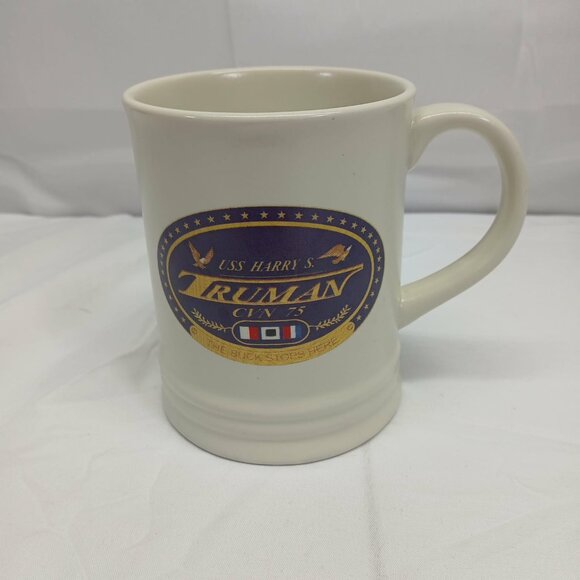 U.S.S Harry Truman "The Buck Stops Here" Coffee Mug - Picture 7 of 11